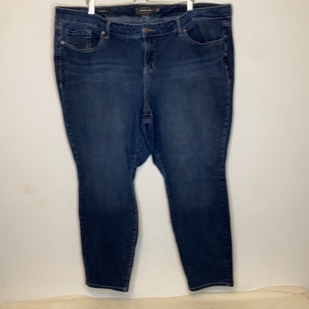 Torrid  High Rise Skinny Dark Indigo Wash Jeans Size 26R